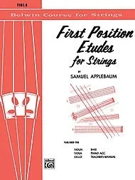 Applebaum, S.: First Position Etudes for Strings – (viola)