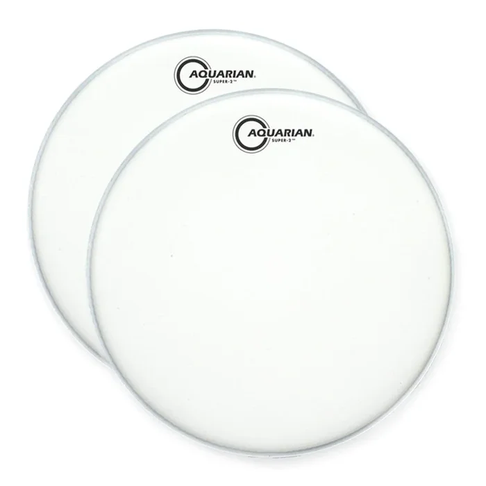 Aquarian 18″ Super 2 Coated (2 Pack Bundle)