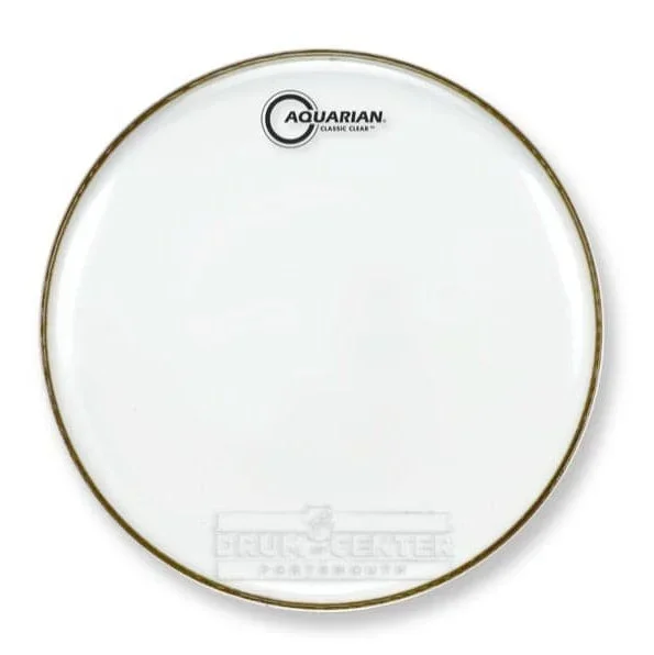 Aquarian Classic Clear Snare Side Drumhead 14″