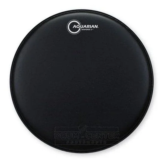 Aquarian Response 2 Coated Black Drumhead 6″