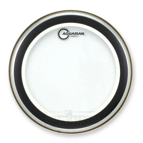 Aquarian Studio X Clear Drumhead 12″