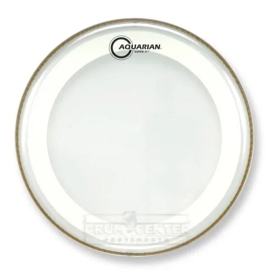 Aquarian Super 2 Clear Studio-X Drumhead 10″