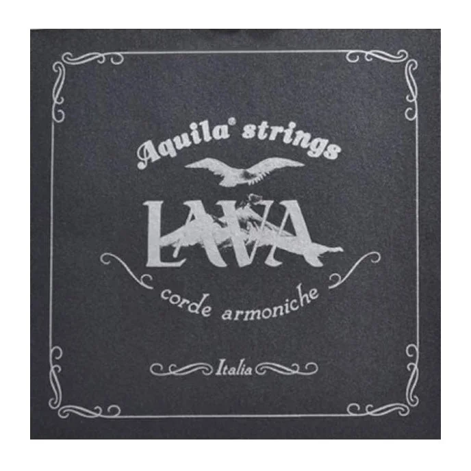 Aquila Lava Black Tenor Ukulele Strings – 6 String Set