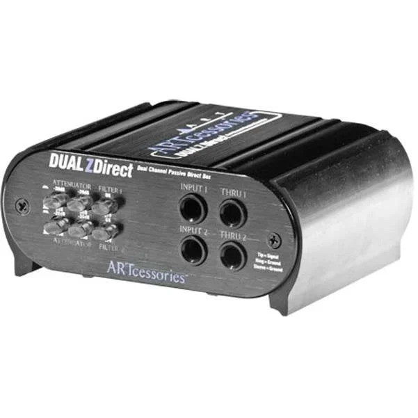 ART Dual ZDirect Dual Professional Passive D I Box