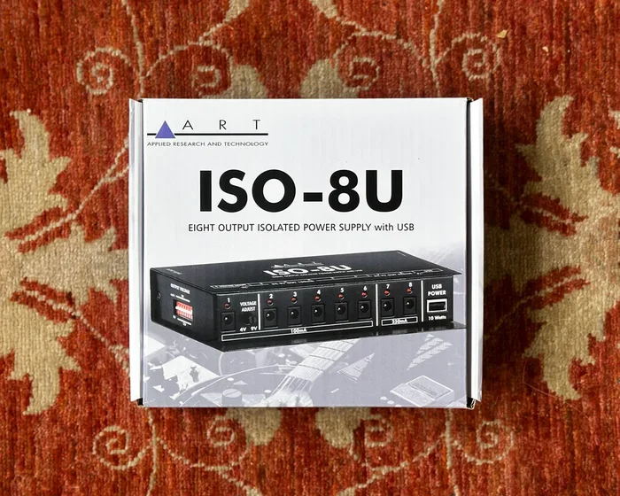 Art ISO-8U Compact Pedalboard Power Supply