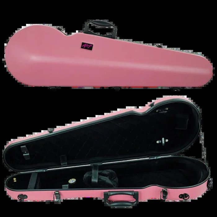 ART Shaped Violin Case Fairy Floss 1/4-1/2