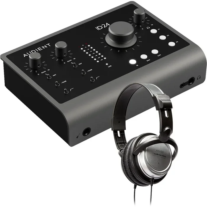 Audient iD24 10in/14out USB-C Audio Interface STUDIO KIT