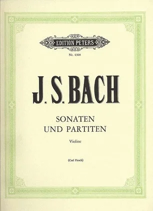 Bach, J.S. (Flesch): Six Solo Sonatas and Partitas (violin solo) PETERS