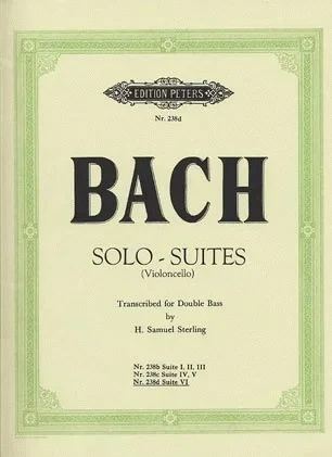 Bach, J.S. (Sterling): Suite No.6 (bass solo)