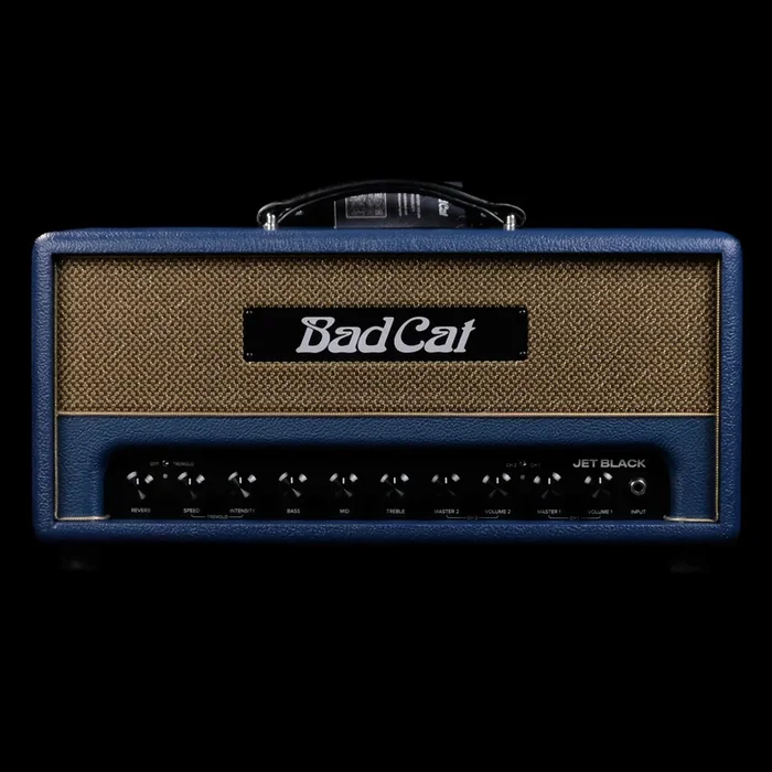 Bad Cat Jet Black 38-Watt Tube Head Amp – Navy Blue