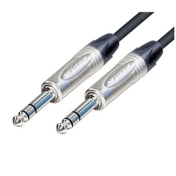 Bajaao Stereo Cable with Neutrik NP3X 1/4inchto Neutrik NP3X 1/4inch – 4 M