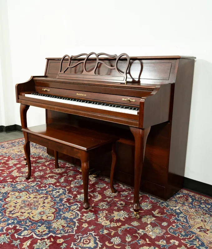 Baldwin Acrosonic Upright Piano | Satin Walnut | SN: 1515874 | Used