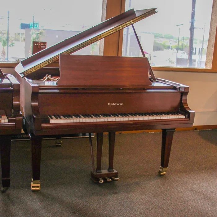 Baldwin M Walnut Baby Grand Piano