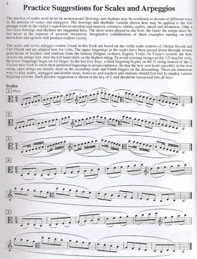Barber, Barbara: Scales for Advanced Violists