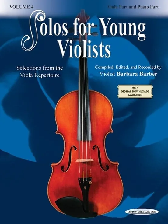 Barber, Barbara: Solos for Young Violists Volume 4 (viola & piano)