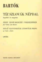 Bartok, B.: 10 Slovakian Folk Songs (violin, and piano)