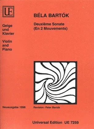 Bartok, B.: Second Sonata in two movements (violin and piano)