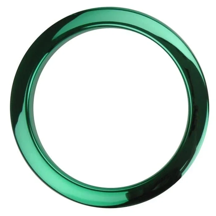 Bass Drum O’s Drum Port 4″ Green Chrome