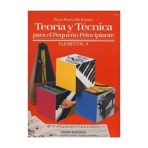 BASTIEN – Teoría y Técnica para el Pequeño Principiante Nivel Elemental A para Piano