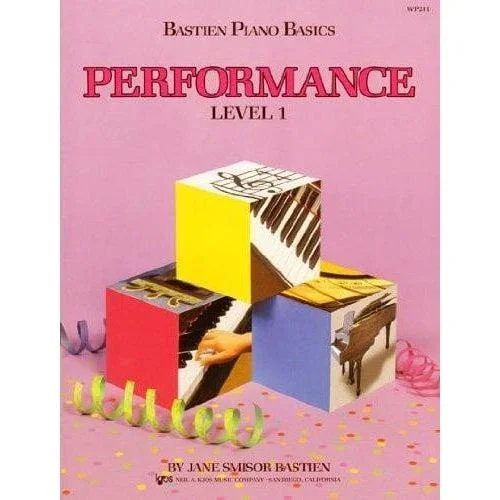 Bastien Piano Basics – Performance – Level 1