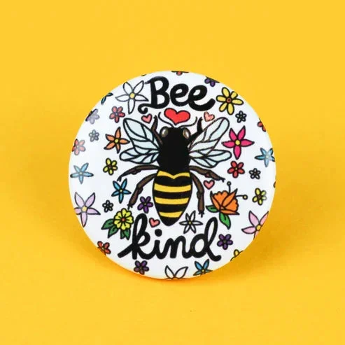 bee kind button