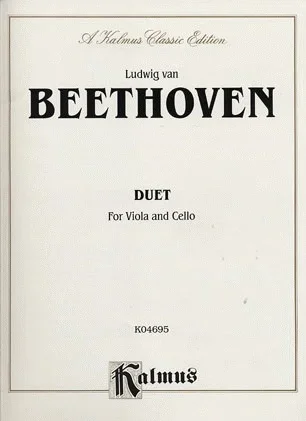 Beethoven, L.van: Duet (viola & cello) in score form
