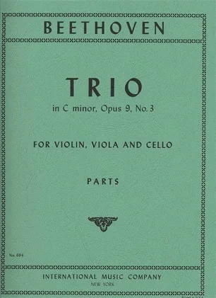 Beethoven: Trio in C minor Op.9 No.3 (violin, viola & cello) IMC