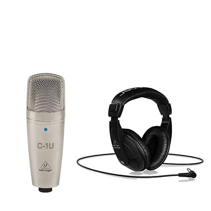 Behringer Home Creation Bundle with C1U Microphone & HPM-1000 Headphones