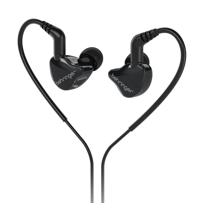 Behringer MO240-CK Pro Dual Driver In-Ear Studio Earphones – Black