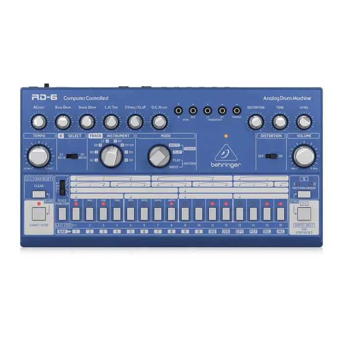 Behringer RD6 BU Analog Drum Machine