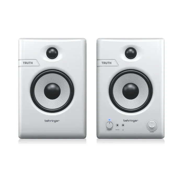 Behringer TRUTH 4.5 with Bluetooth Studio Monitors Pair – White