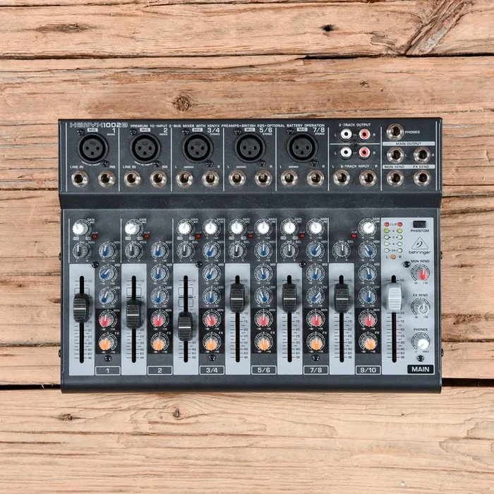 Behringer Xenyx 1002 10-Channel Mixer