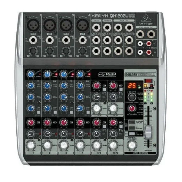 Behringer Xenyx QX1202USB DJ Mixer
