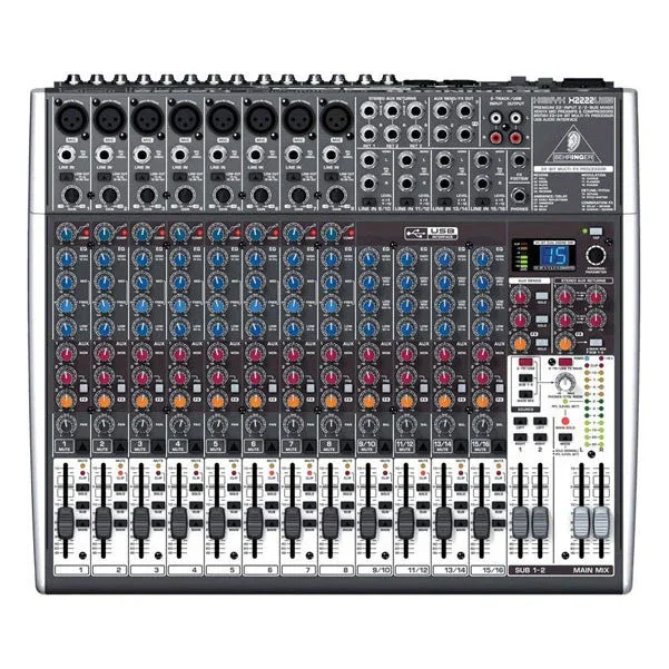 Behringer XENYX X2222USB 22-Channel Mixer with USB Interface