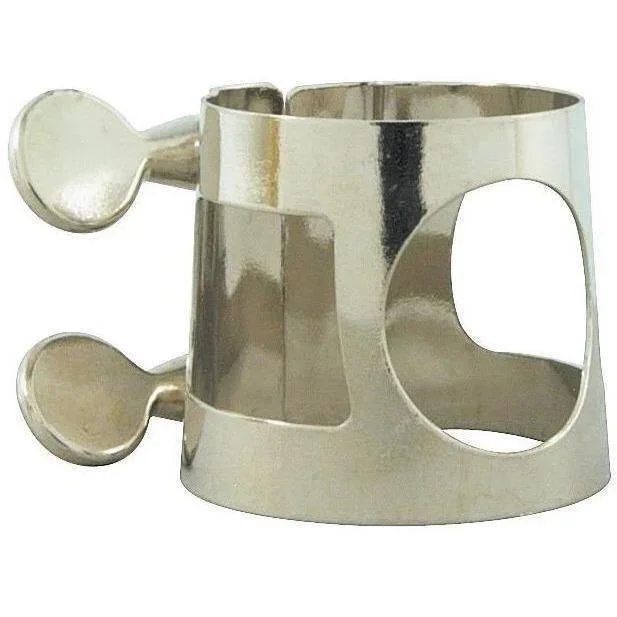 Belmonte Nickel Bass Clarinet Ligature