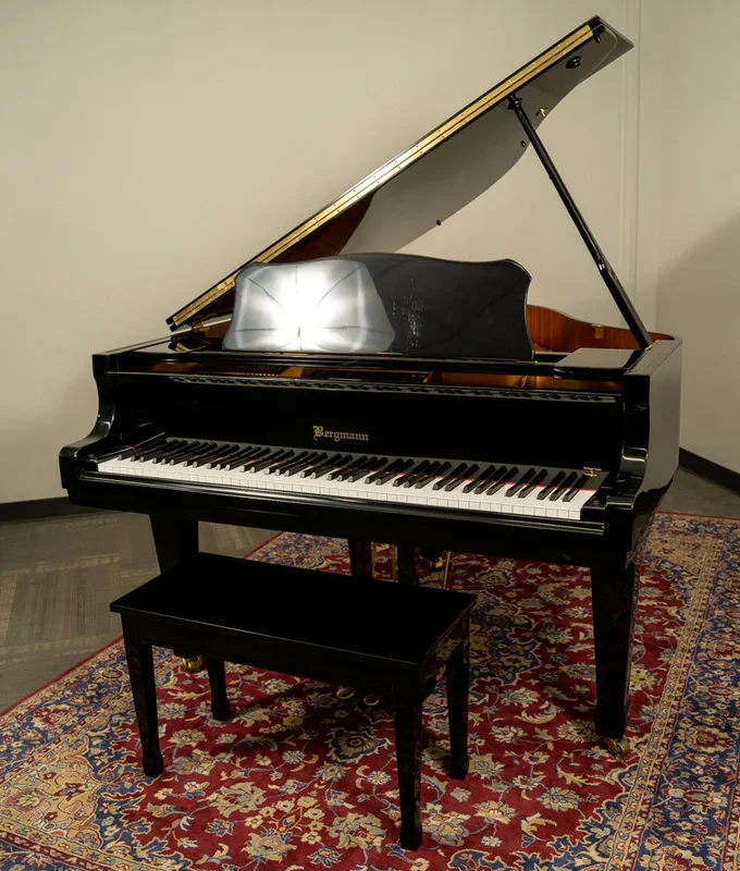 Bergmann 4’11” TG-150 Grand Piano | Polished Ebony