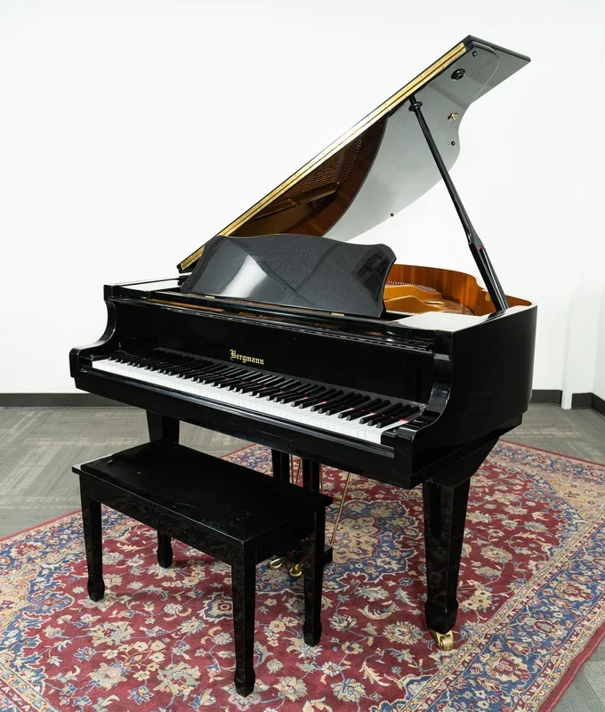 Bergmann 4’11” TG 150 Grand Piano | Polished Ebony | SN: TG004543 | Used