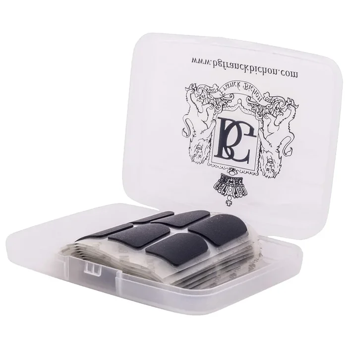 BG Clarinet & Saxophone Mouthpiece Cushions 48 Units, Black, Small 0.8mm, A10SB