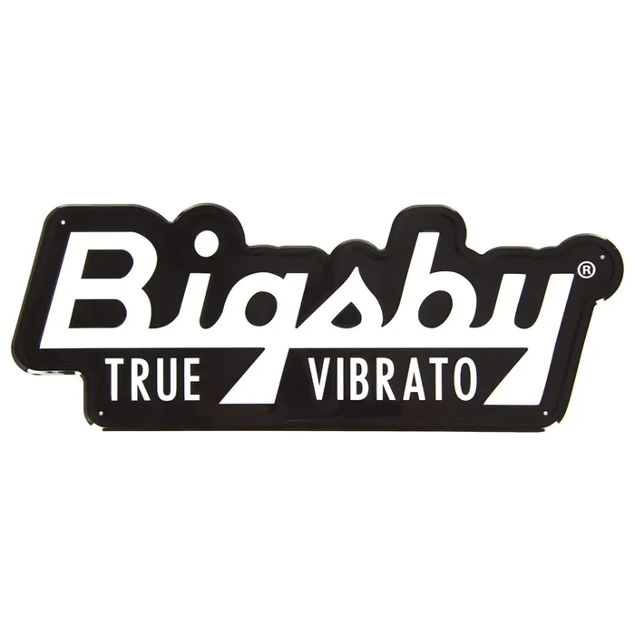 Bigsby Logo True Vibrato Tin Sign