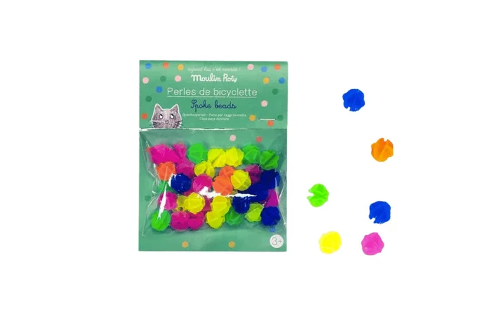 Bike Spoke Beads By Moulin Roty (36 Beads)