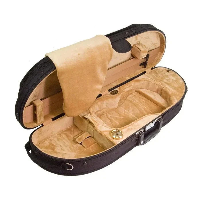 Bobelock wooden 1047 violin case, black/tan