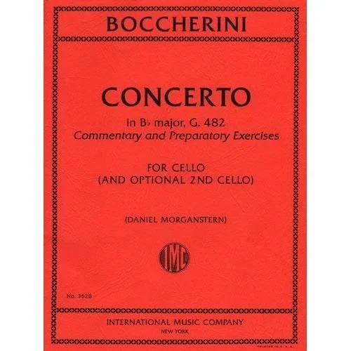 Boccherini: Concerto in Bb, Commentary & Preparatory Exercises (cello)