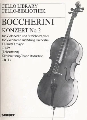 Boccherini, Luigi: Concerto No.2 in D (cello & piano)