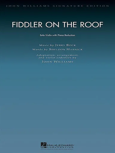 Bock (Williams): Fiddler on the Roof (violin & piano)