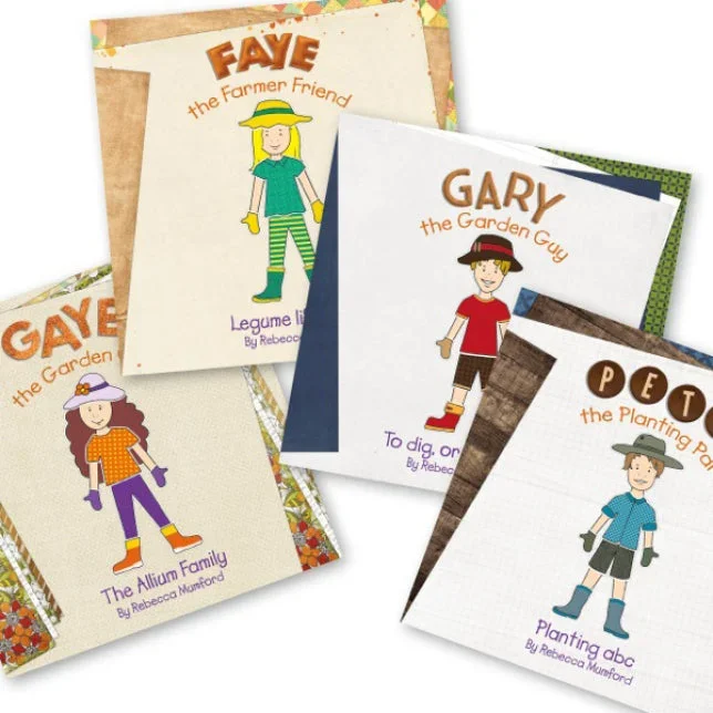 Book Set of 4 – The Gardening Gang by Rebecca Mumford