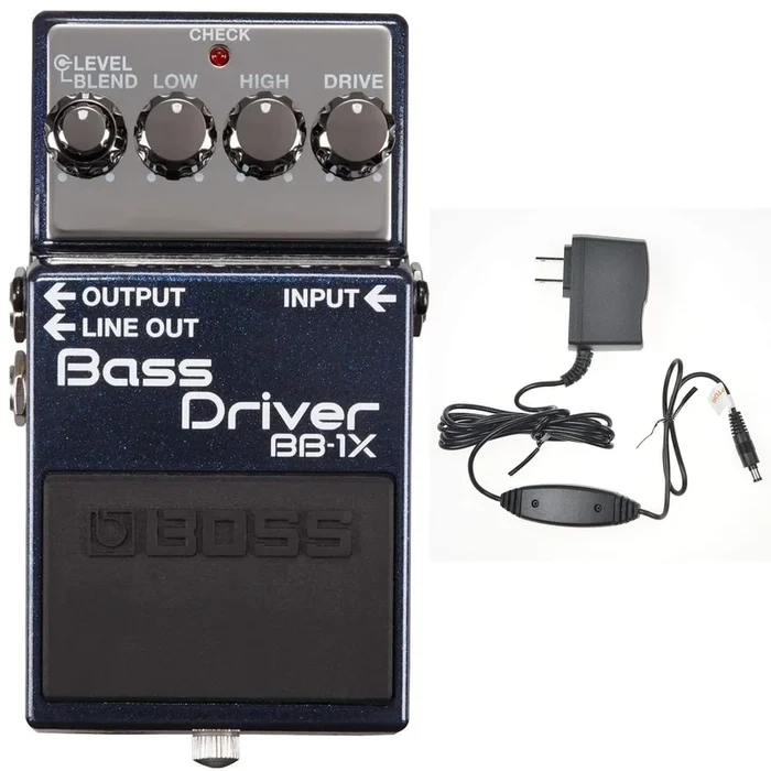 Boss BB-1X Bass Driver Bundle w/ Boss PSA-120S2 Power Supply