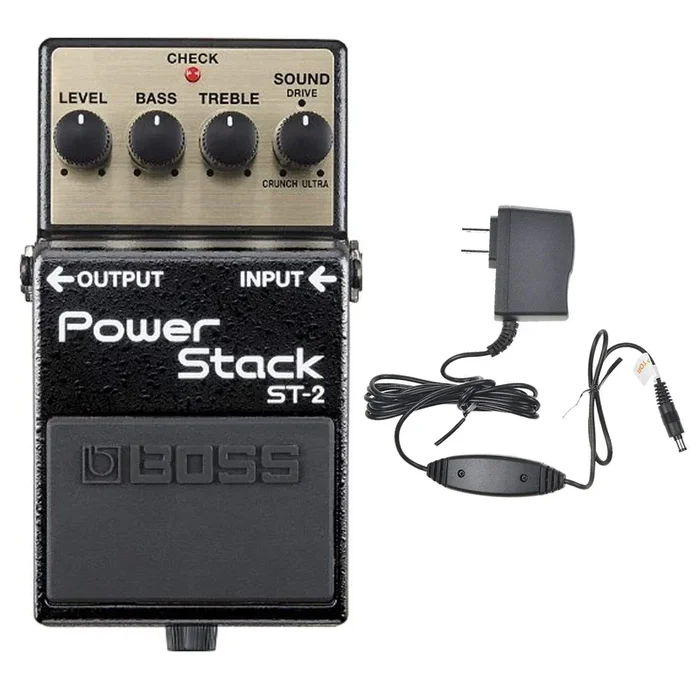 Boss ST-2 Power Stack Bundle w/ Boss PSA-120S2 Power Supply