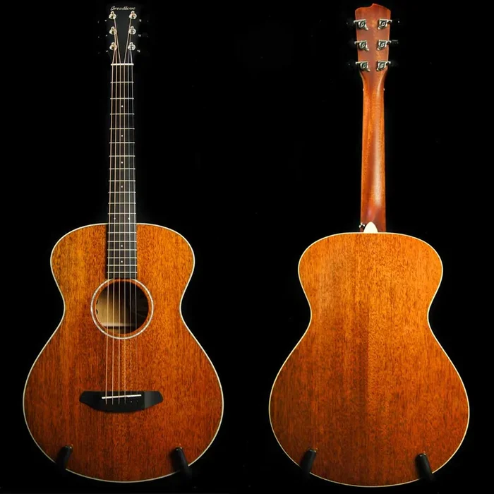 Breedlove Frontier Concertina All Mahogany Acoustic Electric Guitar – Includes Case