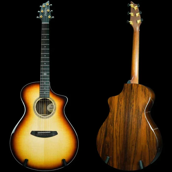 Breedlove Premier Concert Burnt Amber CE LTD Adirondack Spruce/Brazilian Rosewood Acoustic Guitar