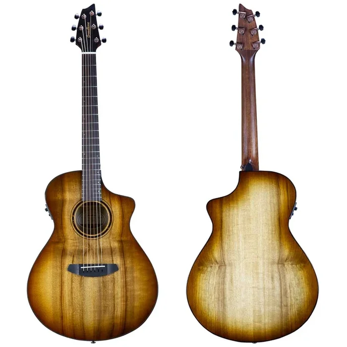 Breedlove Pursuit Exotic S Concert Amber CE All Myrtlewood Acoustic Electric Guitar